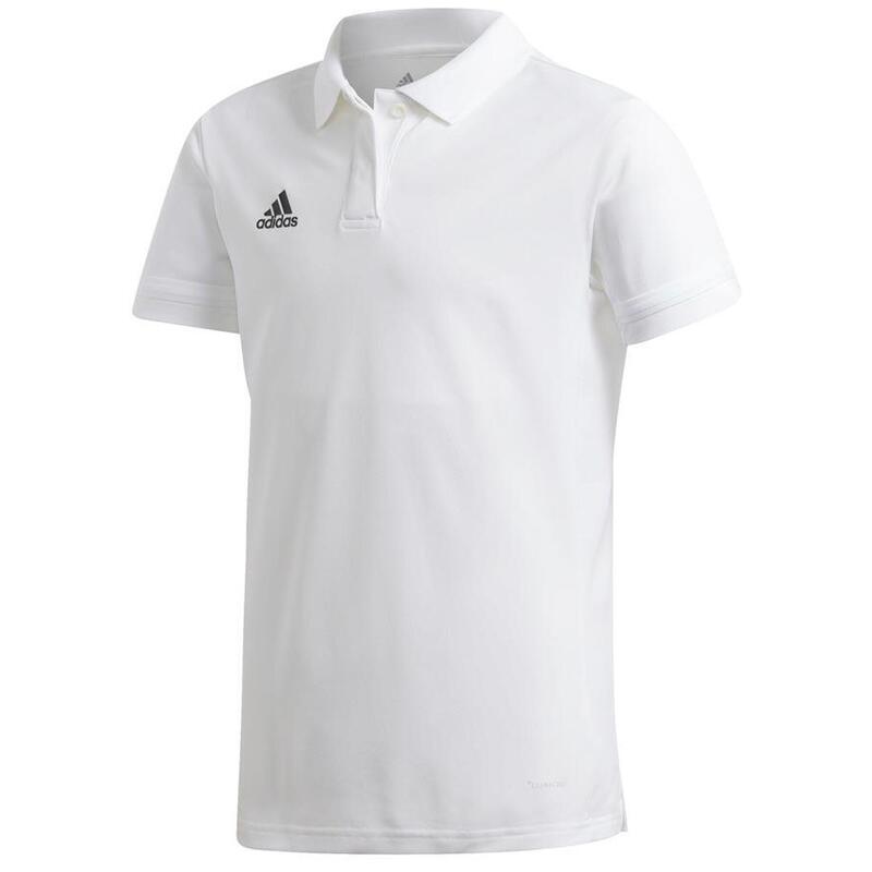 adidas T19 Girls Polo WIT KINDEREN