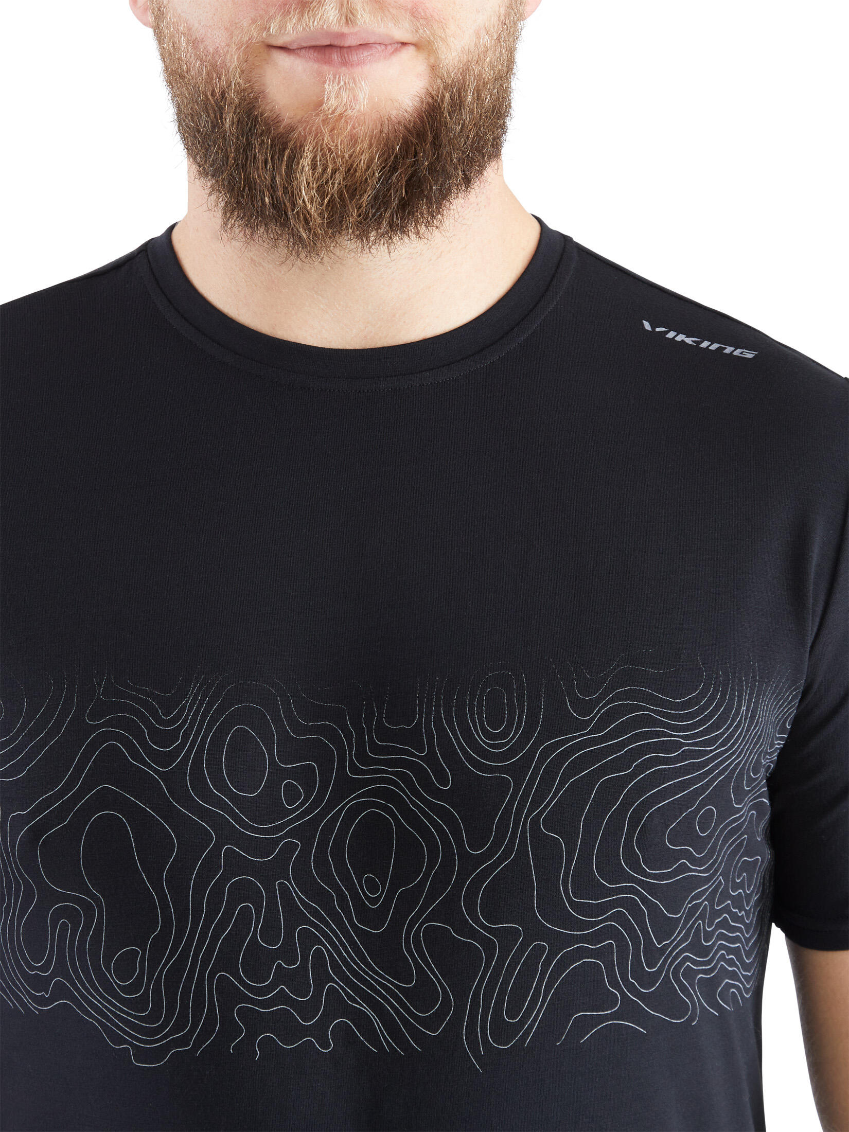 T-shirt męski VIKING Lenta Bamboo Light 3/4