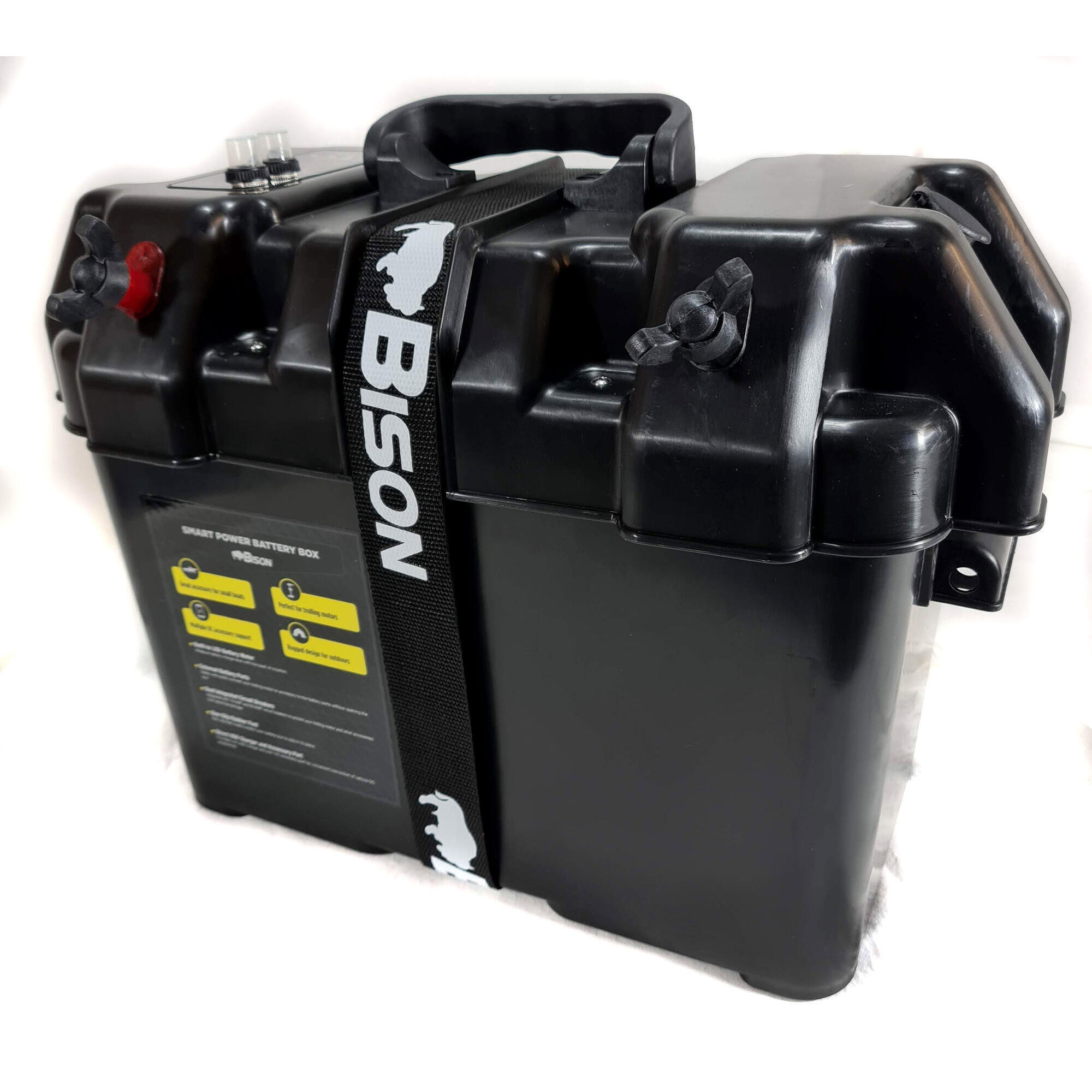 Bison Smart Battery Box with 4 extra USB outputs 1/5