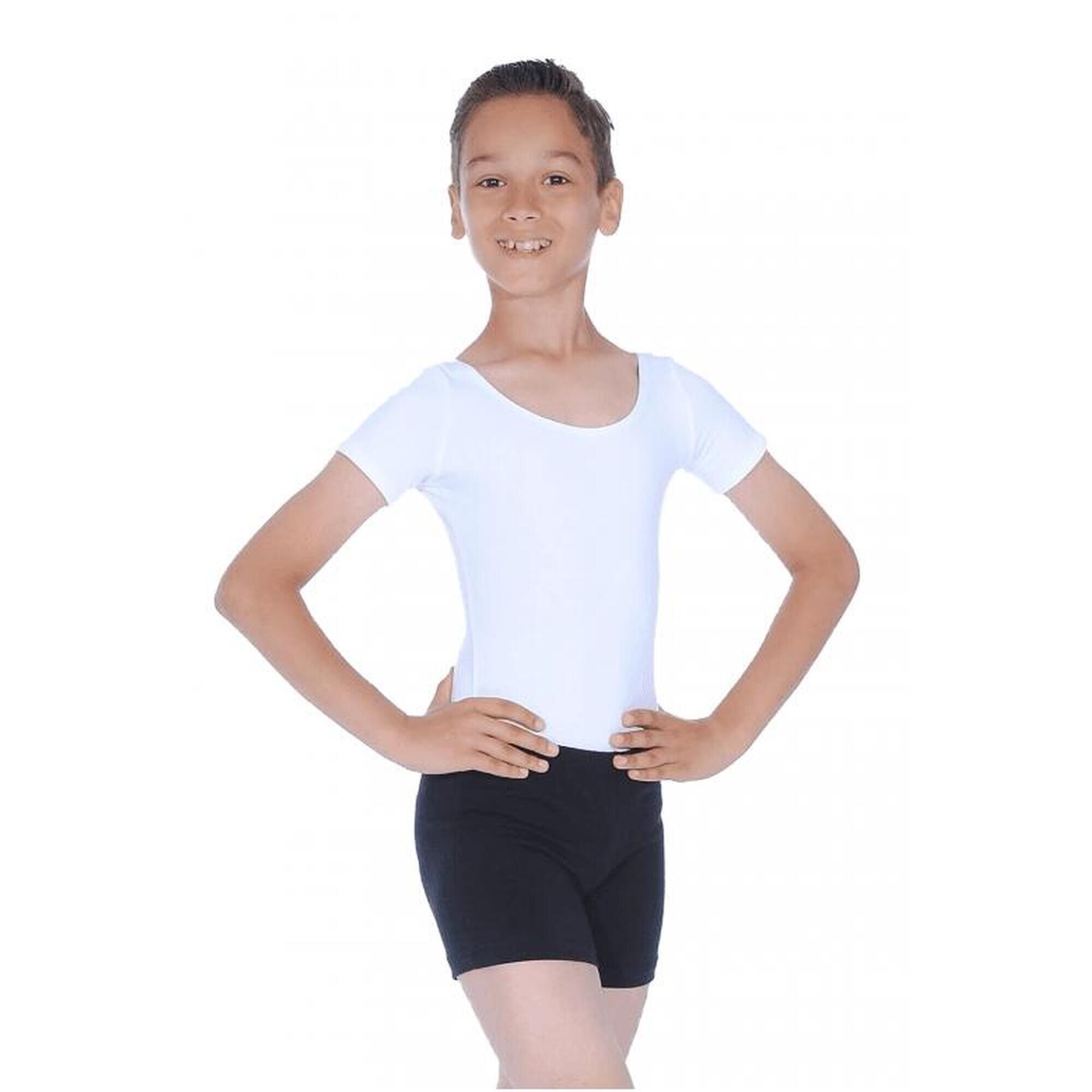 ROCH VALLEY Adam Short Sleeved Men's/Boys Cotton Leotard made from Cotton/Lycra fabric