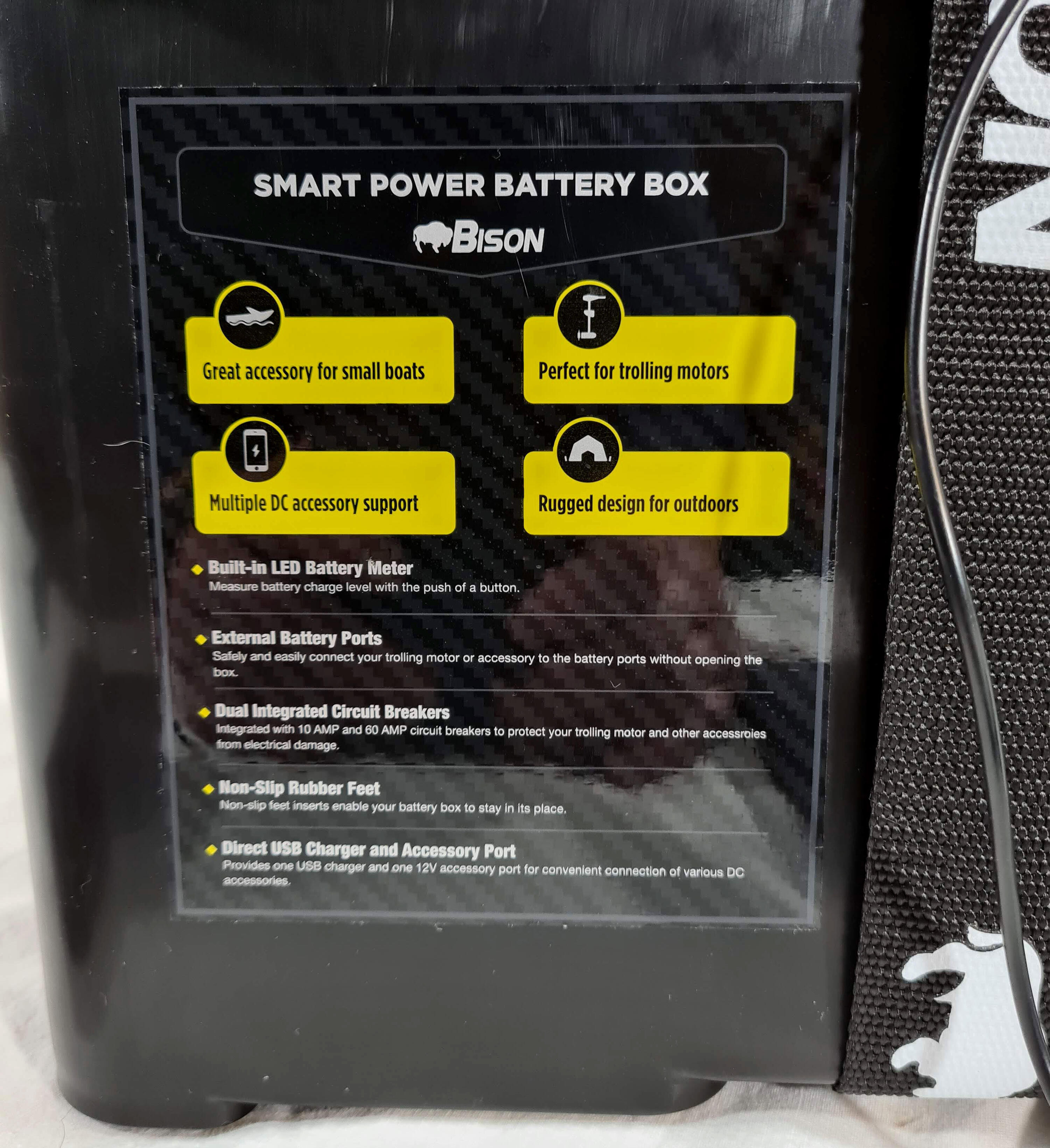 Bison Smart Battery Box with 4 extra USB outputs 3/5