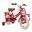 SuperSuper Cooper Kinderfiets - 12 inch - Rood