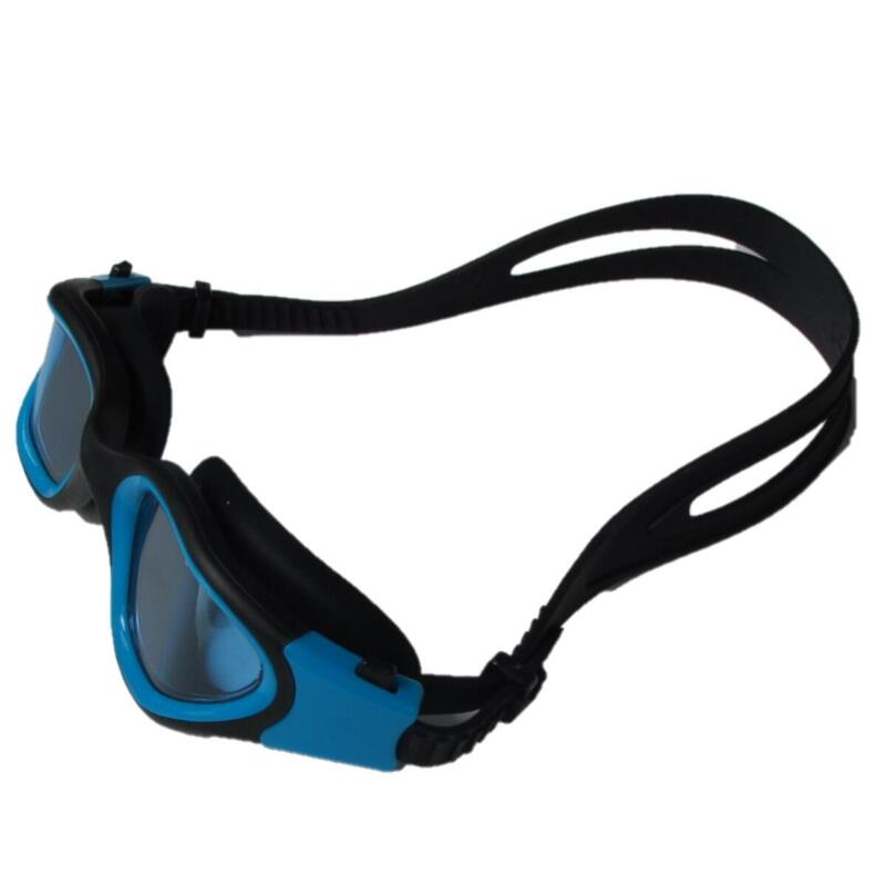 [MS-7200] Silicone Anti-Fog UV Protection Swimming Goggles - Blue