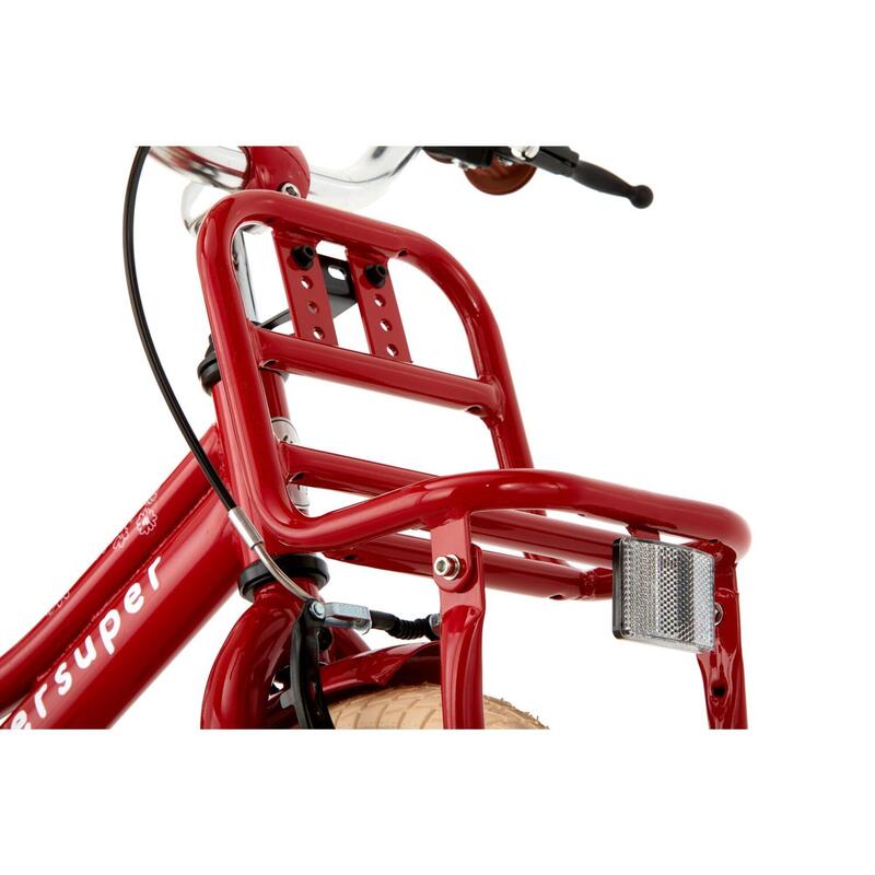 SuperSuper Cooper Kinderfiets - 12 inch - Rood