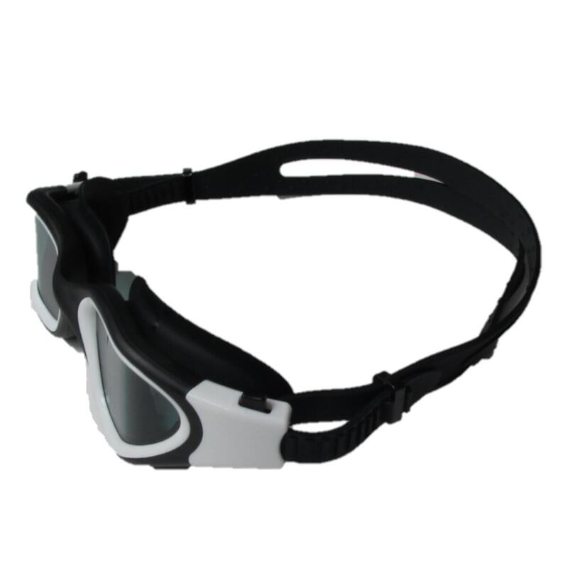 [MS-7200] Silicone Anti-Fog UV Protection Swimming Goggles - White