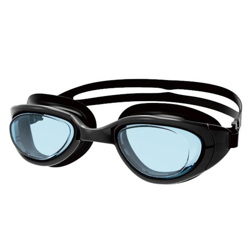 MS-4400-OPT 成人防霧 防UV近視矽膠泳鏡 - 黑色