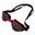 MS4400 Silicone Anti-Fog UV Protection Reflective Swimming Goggles - Red