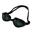 MS4400 Silicone Anti-Fog UV Protection Reflective Swimming Goggles - Black