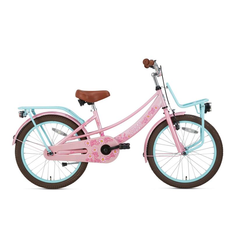 Bicicleta Niños SuperSuper Lola - Niñas - 20 pulgadas - Menta / Rosa