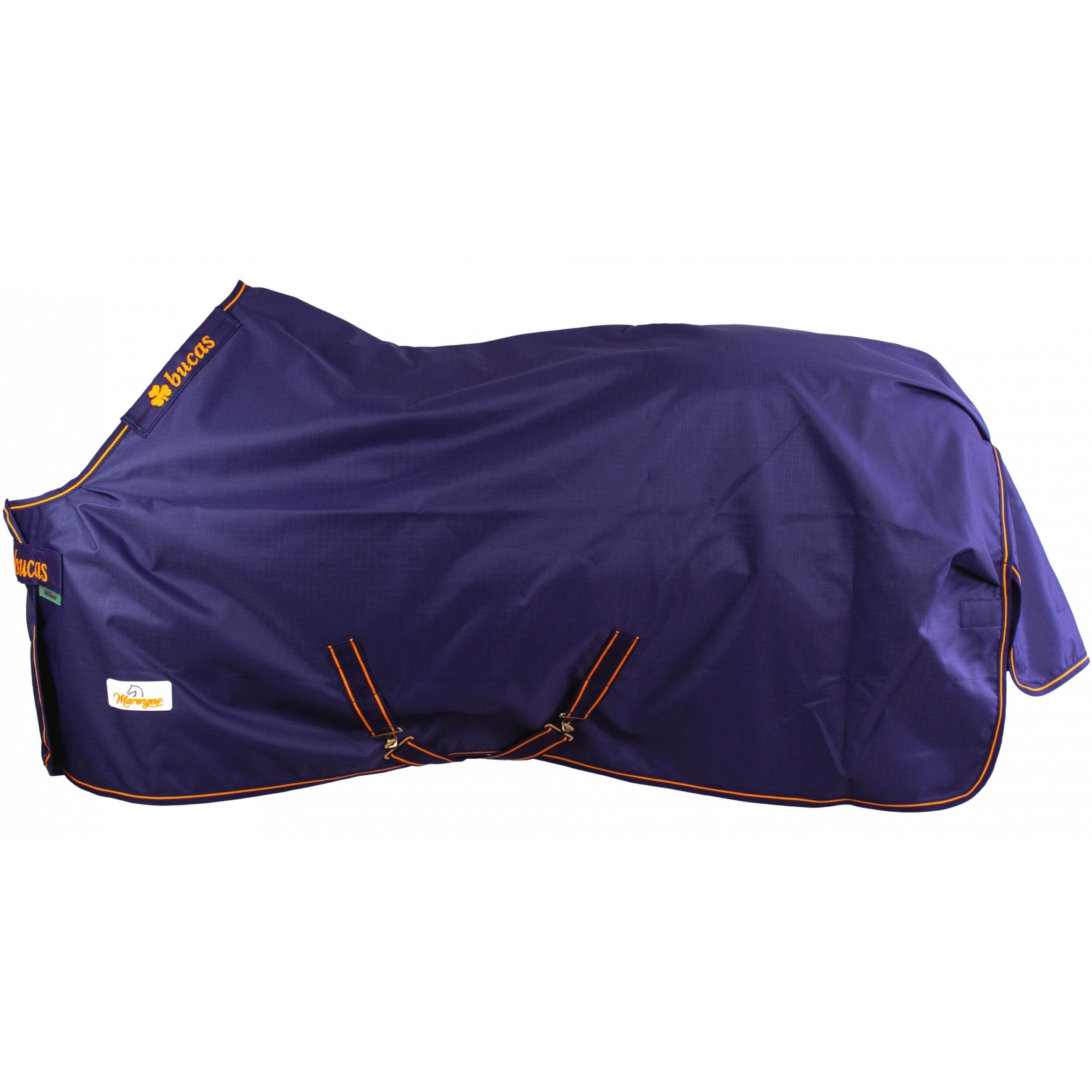 MARENGOS Winterdecke 100g Füllung 1200D IRISH TURNOUT blau/orange