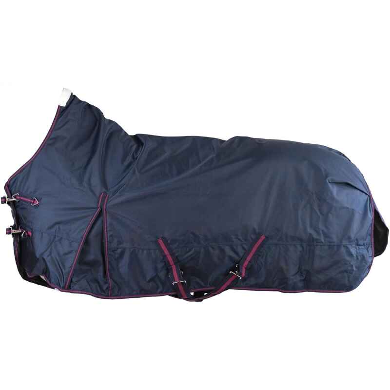 Winterdecke High Neck 100g Füllung 1680D BASICLINE dunkelblau