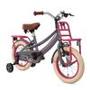 SuperSuper Lola Kinderfiets - Meisjes - 14 inch - Grijs / Roze