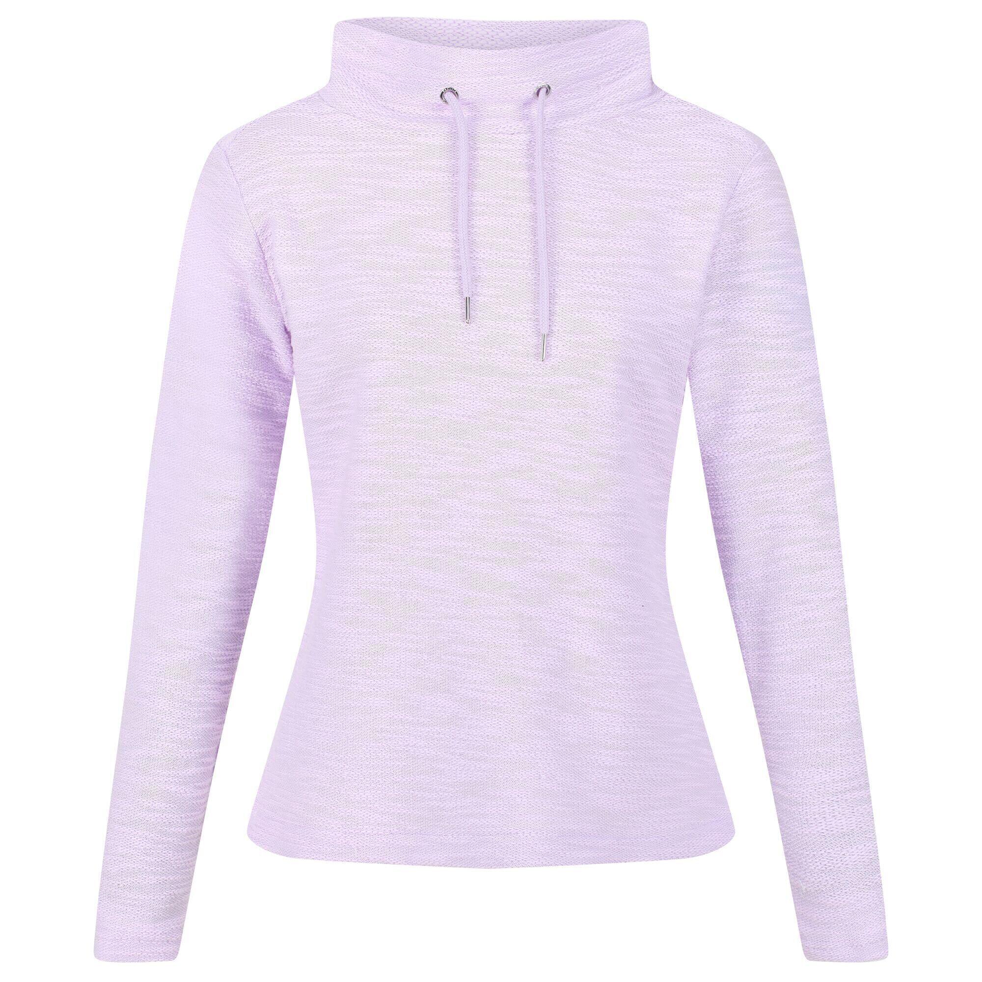 REGATTA Womens/Ladies Hensley Overhead Fleece Top (Pastel Lilac)