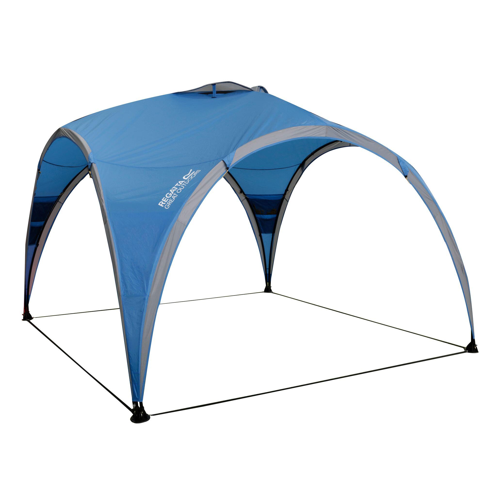 Regatta 3M Family Gazebo French Blue 1/5