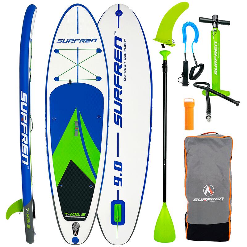 Tabla Paddle Surf Hinchable SURFREN T-Kids 9'0" Blue/Green