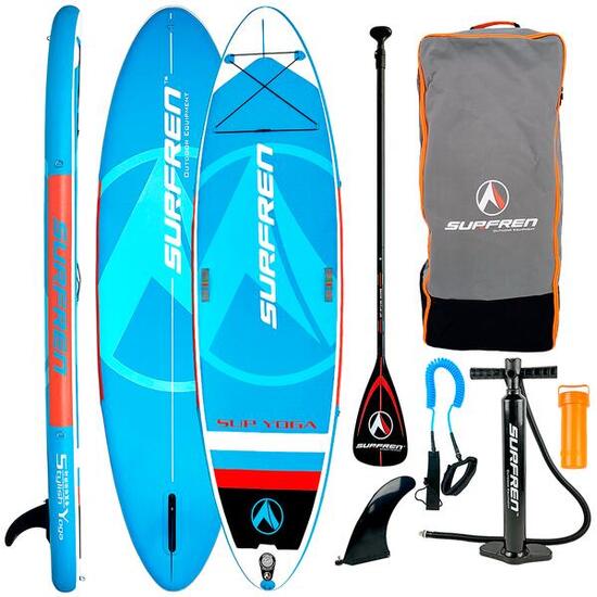 Stand up paddle gonflable yoga SURFREN SY-320 – SUP large yoga & fitness