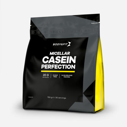 BODY&FIT Micellar Casein Perfection Cookies & Cream Shake 750 gramm (30 Servings)