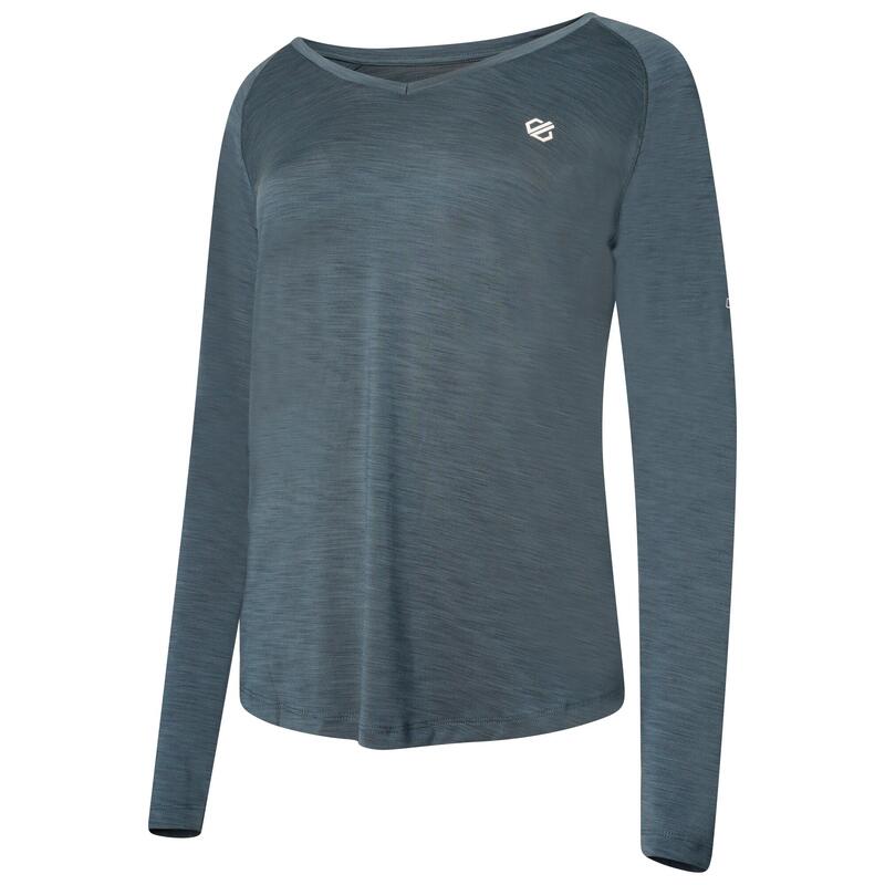 Tshirt de sport DISCERN Femme (Gris bleu)