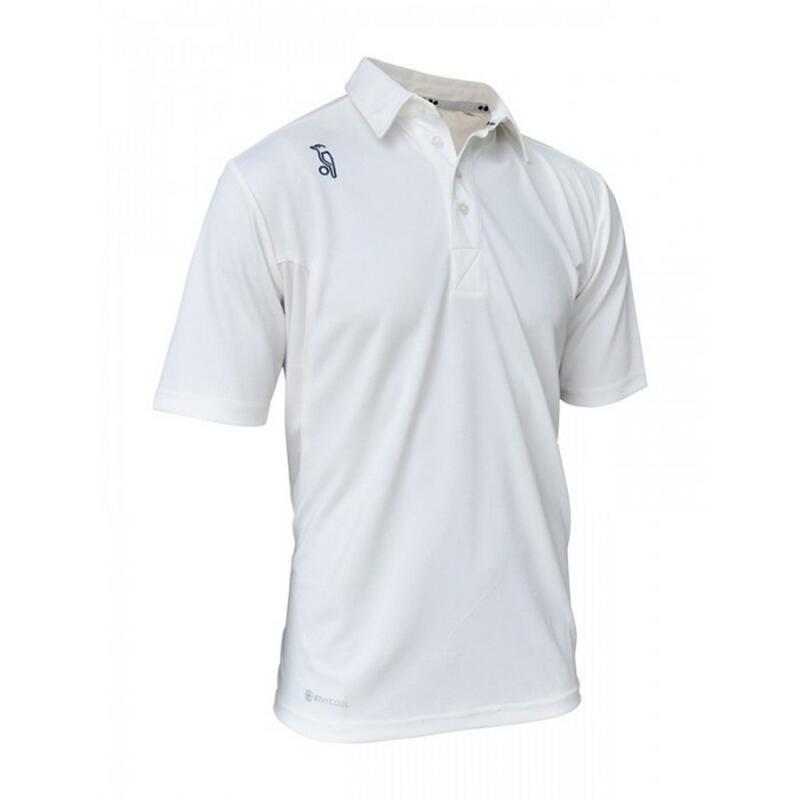 Polo de cricket PRO PLAYER Adulte (Blanc)