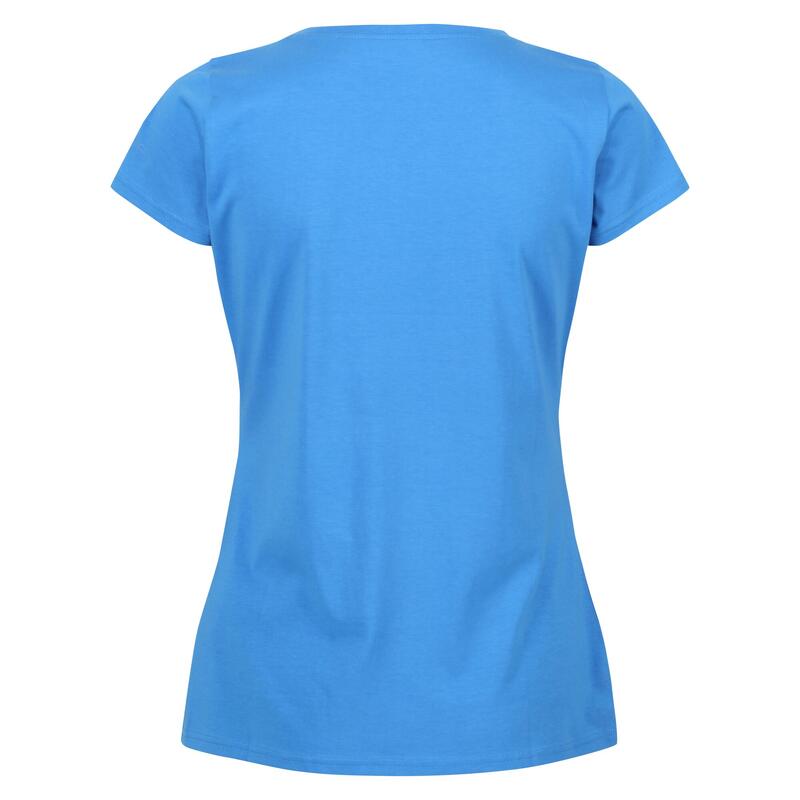 Tshirt BREEZED Femme (Bleu clair)