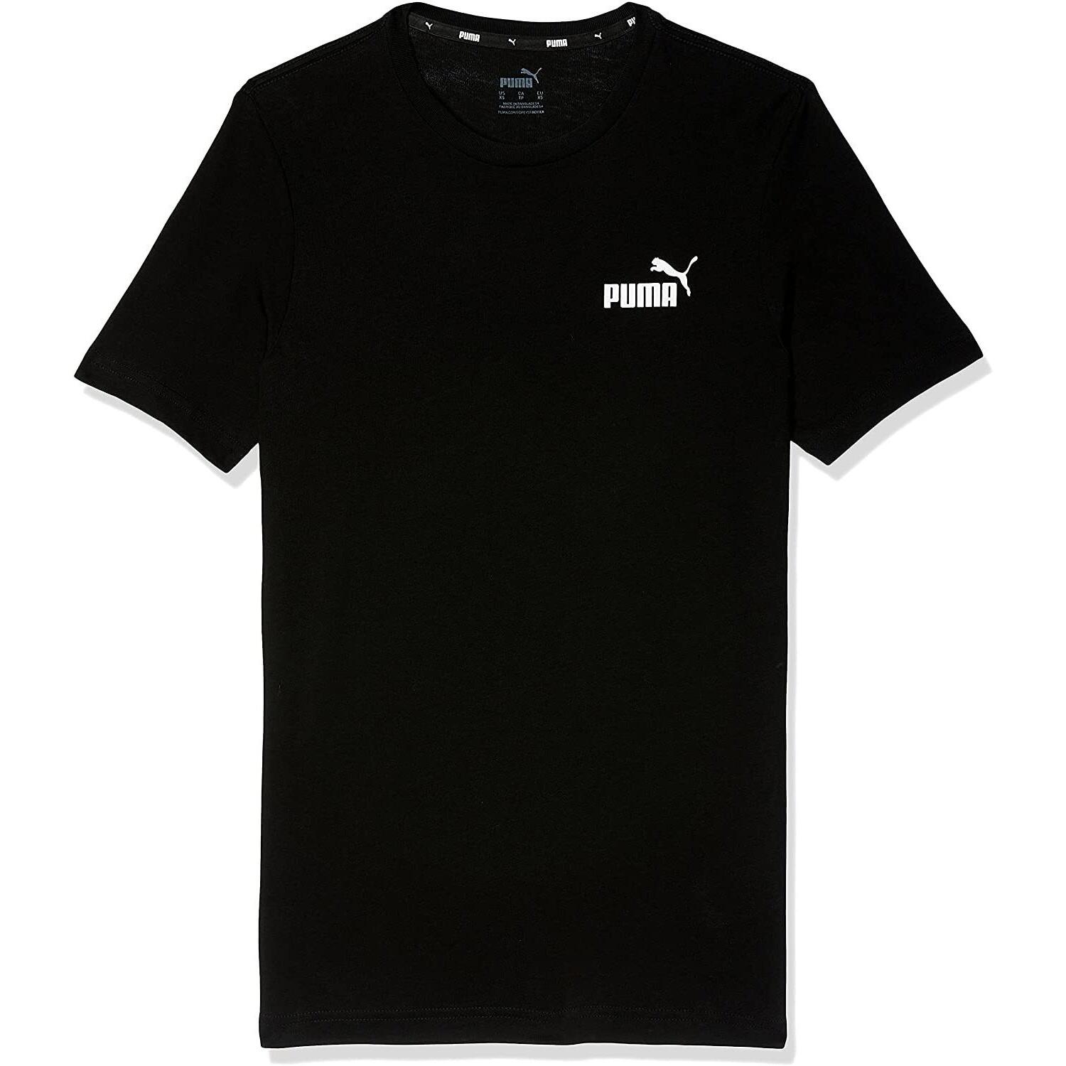 PUMA Mens ESS Logo TShirt (Black)