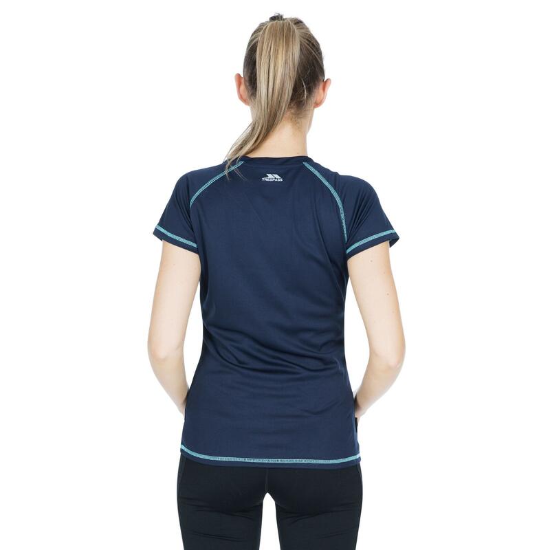 T-Shirt para Desportivo Viktoria Mulher Azul Marinho