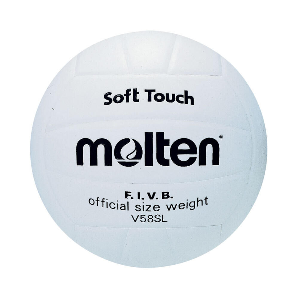 MOLTEN V58SL Volleyball (White/Black)