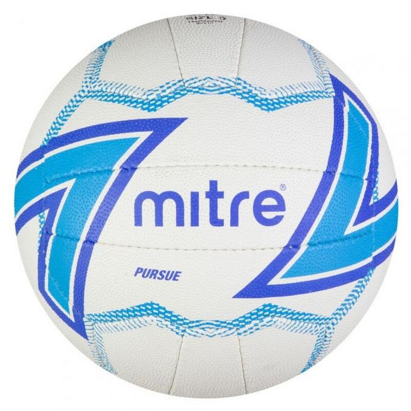 Ballon de netball PURSUE (Blanc / Bleu)