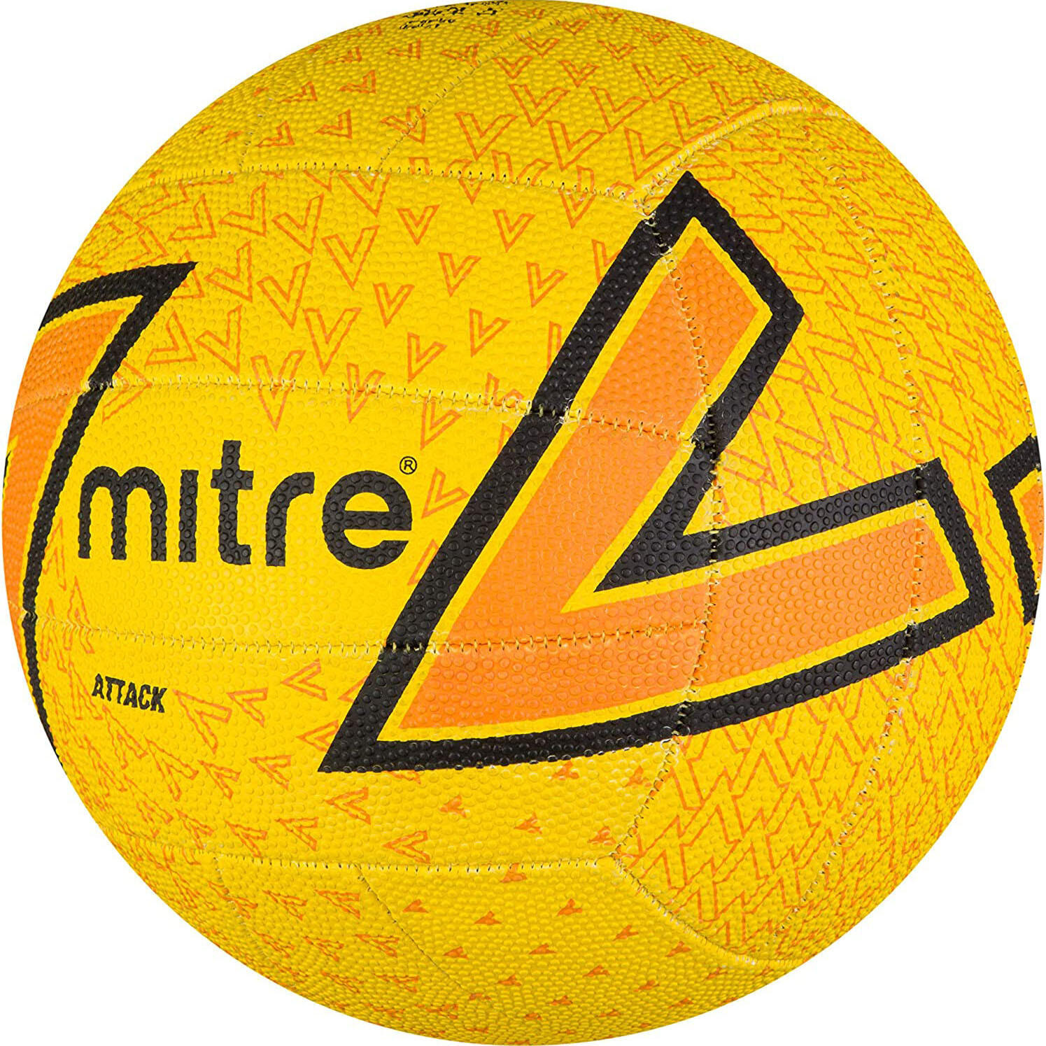 Attack Netball (Yellow/Black/Orange) 4/4