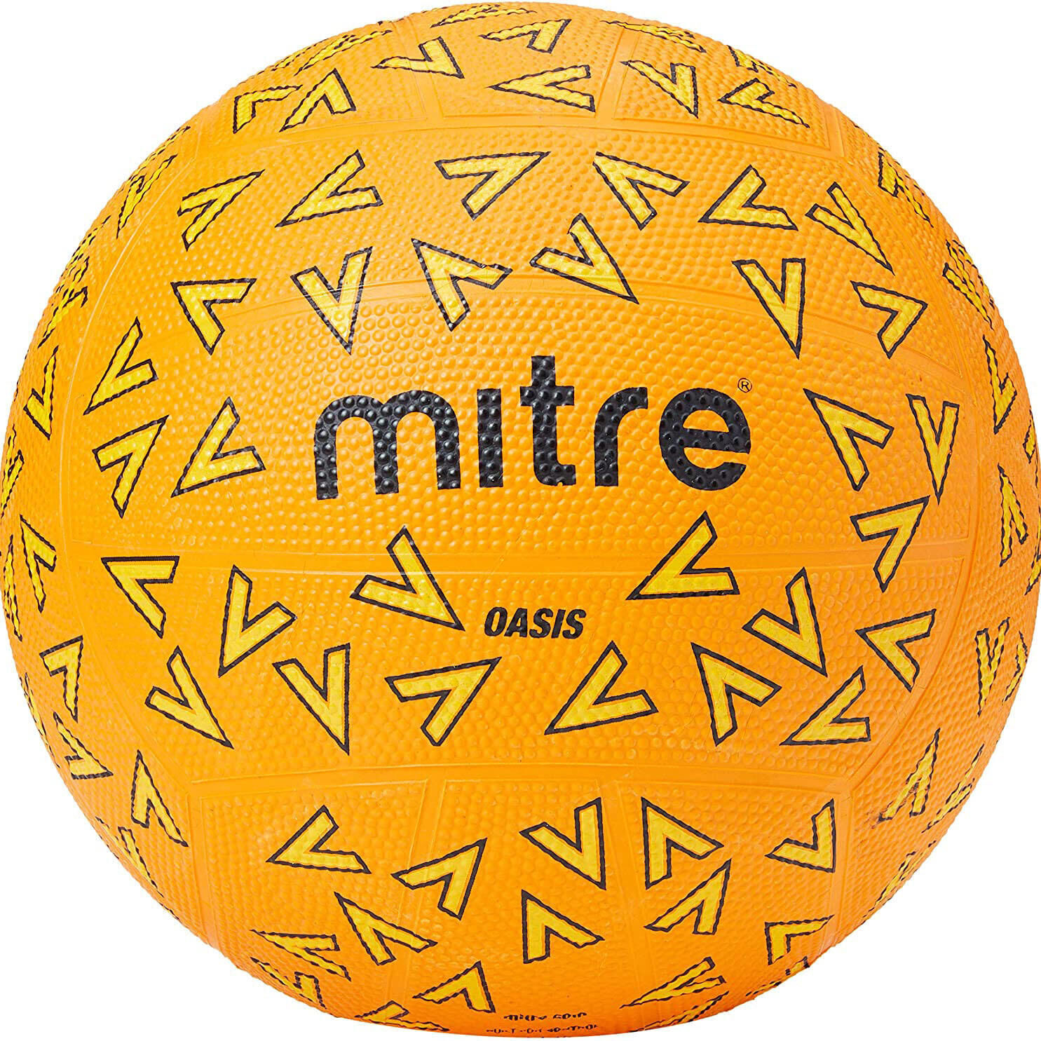 MITRE Oasis Netball (Orange/Black)