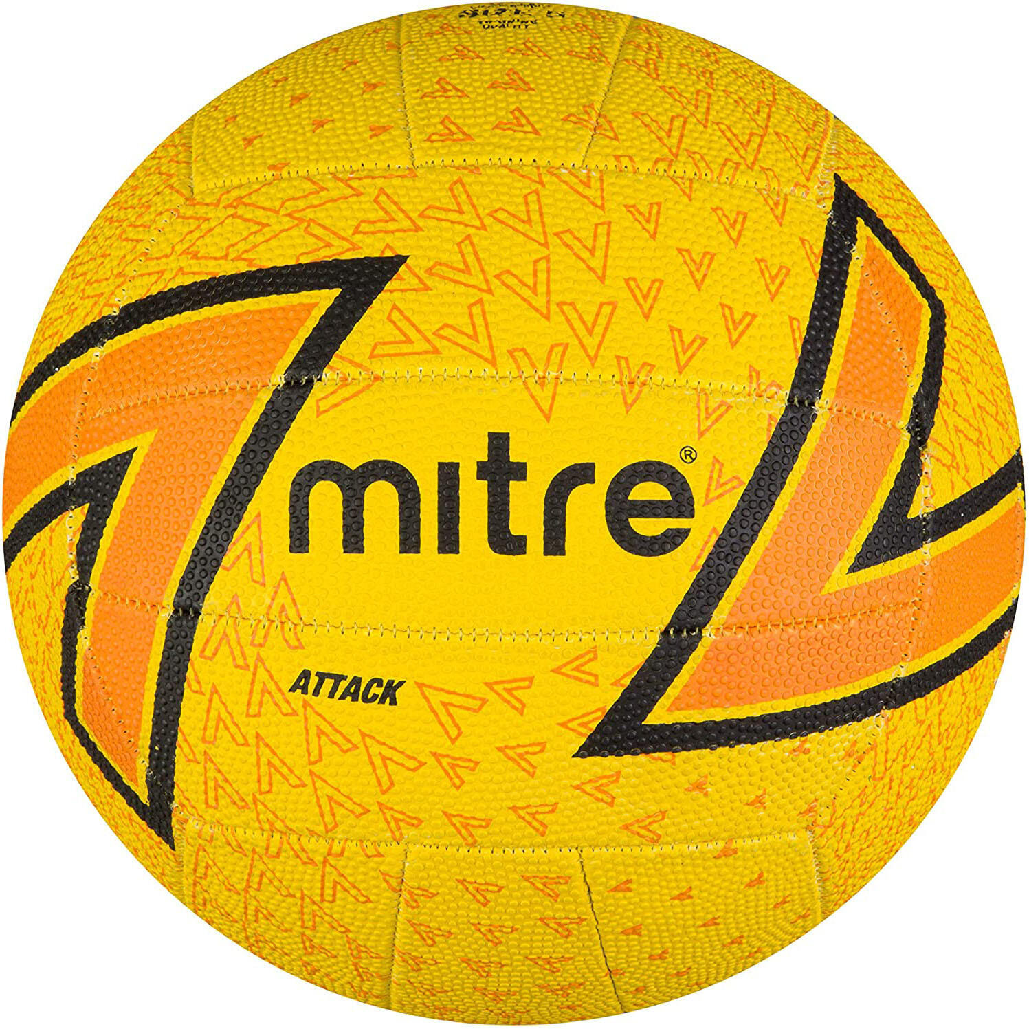 MITRE Attack Netball (Yellow/Black/Orange)