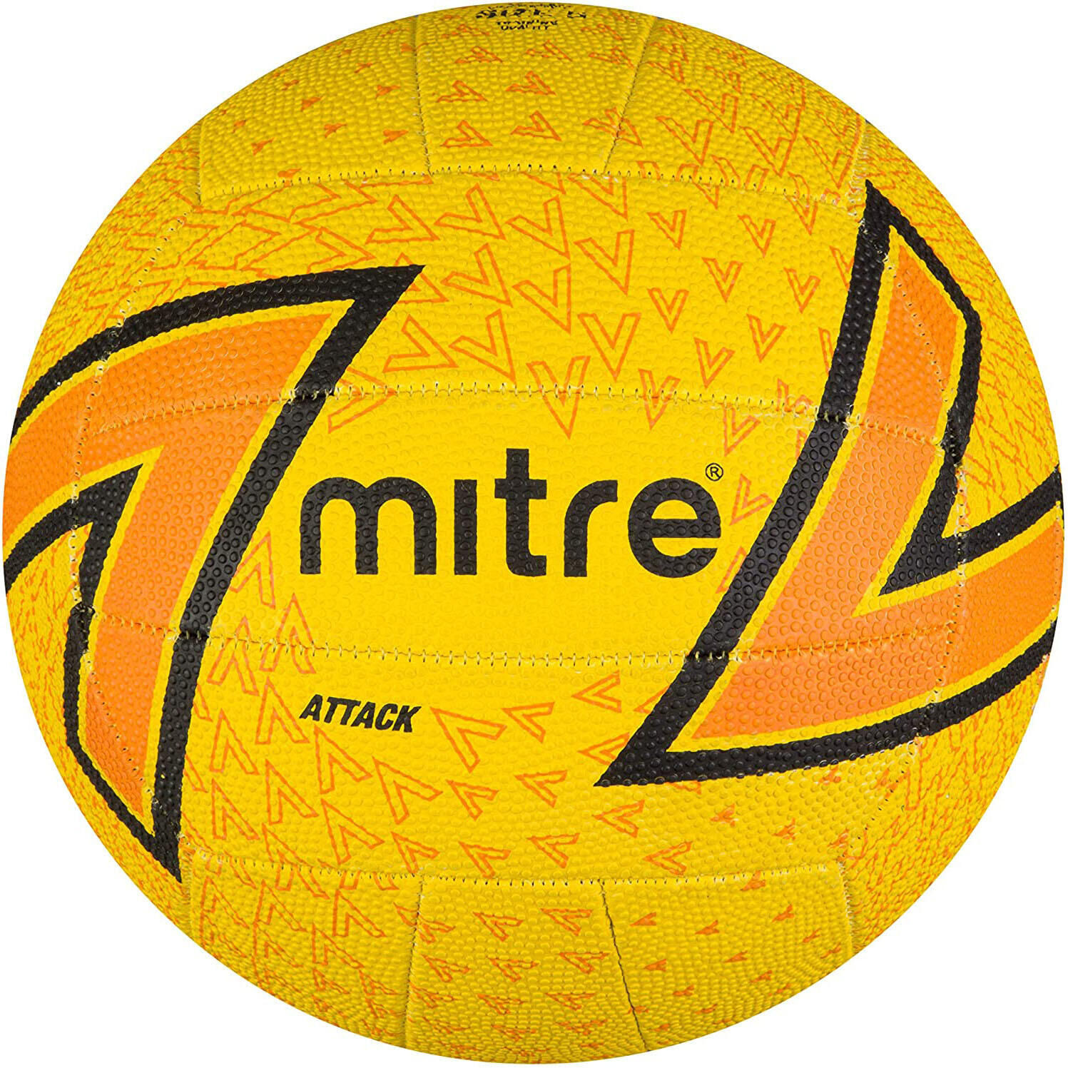 MITRE Attack Netball (Yellow/Black/Orange)