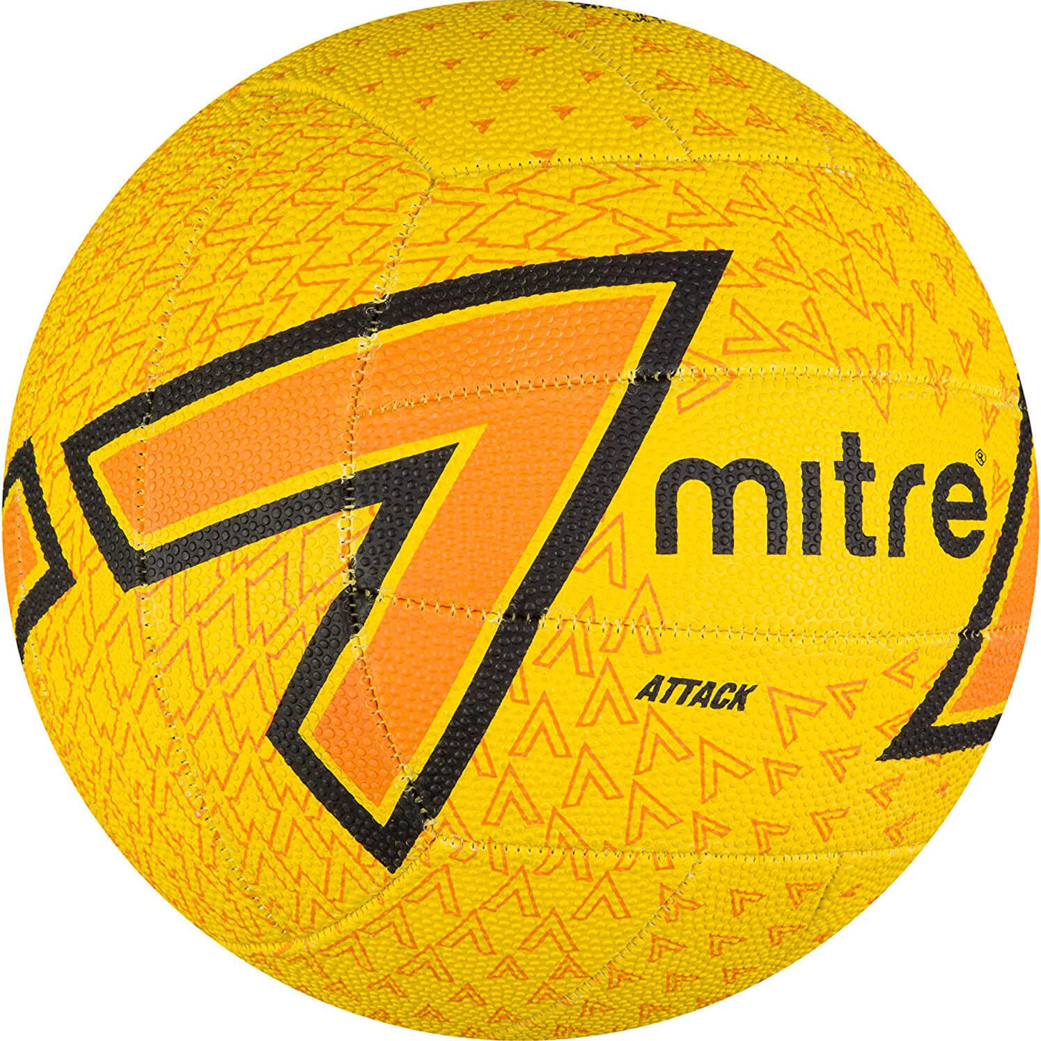 Attack Netball (Yellow/Black/Orange) 2/4