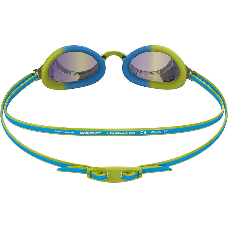Lunettes de natation VENGEANCE Enfant (Bleu / Vert clair)