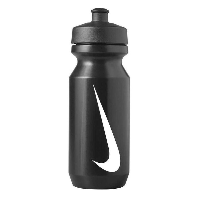 Wasserflasche, Weite Trinköffnung Unisex Schwarz/Weiß