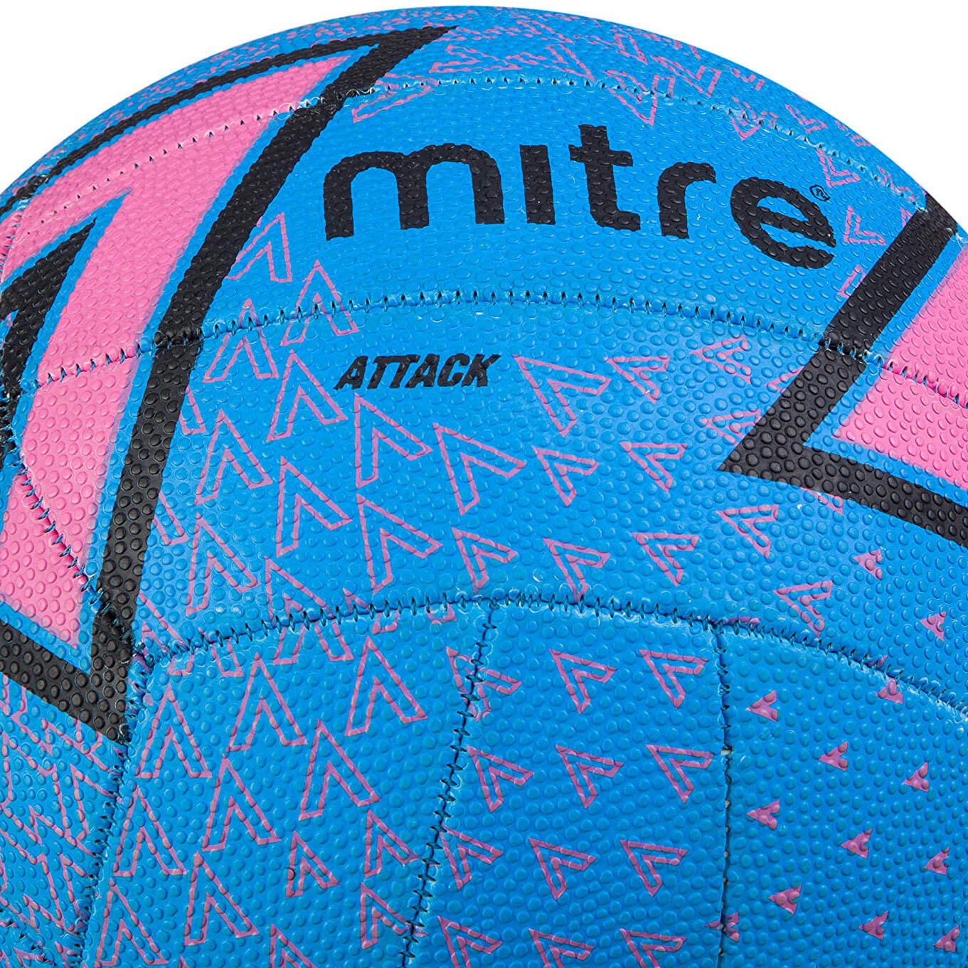 Attack Netball (Blue/Black/Pink) 4/4