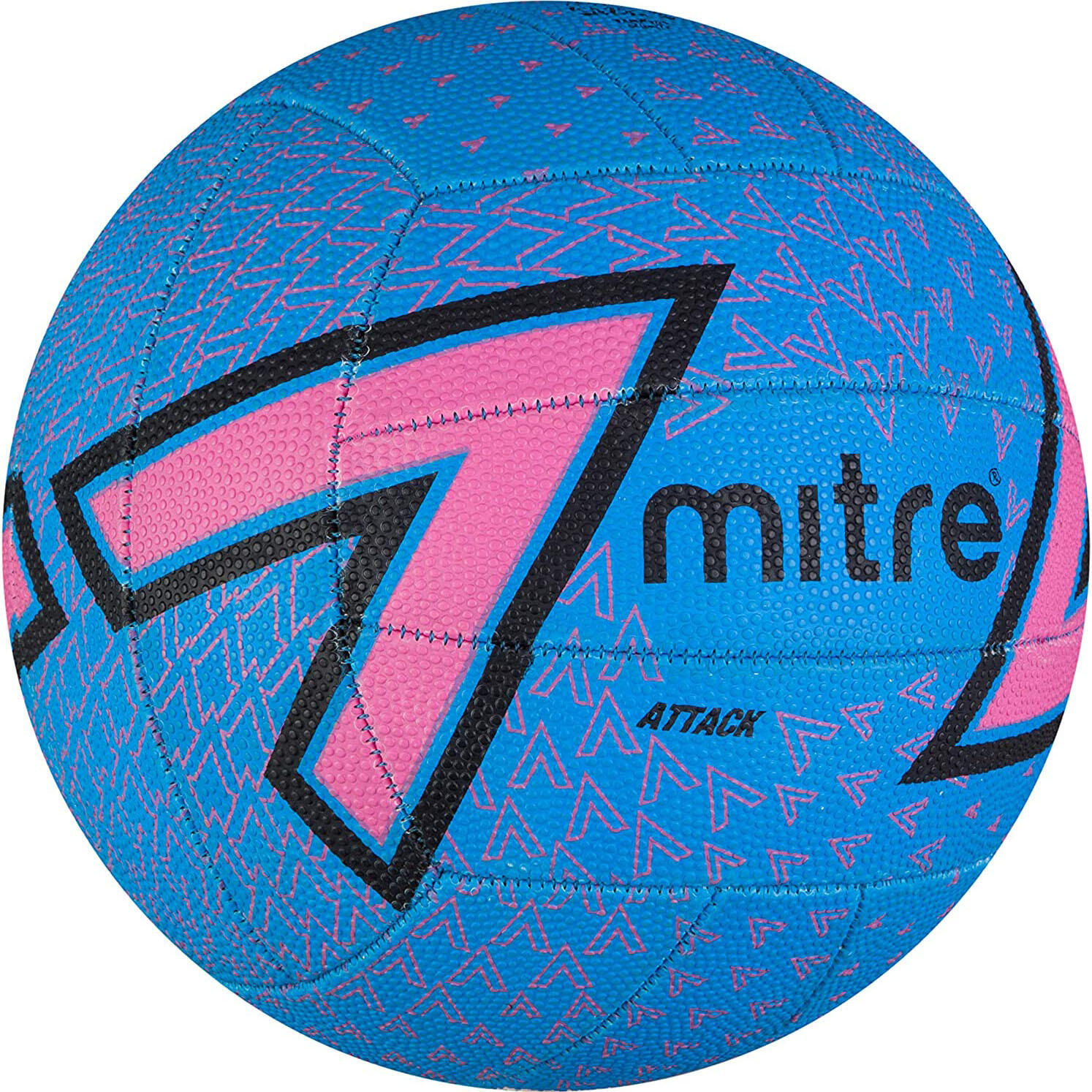 Attack Netball (Blue/Black/Pink) 2/4
