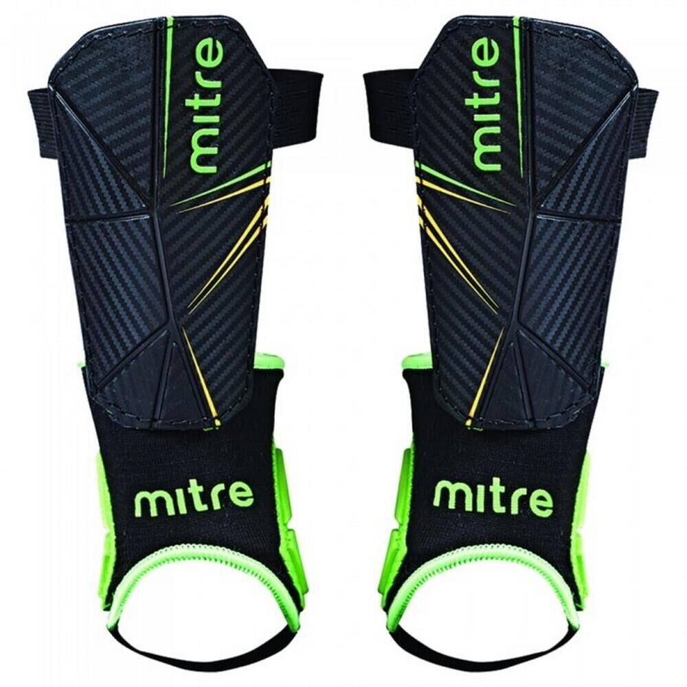 MITRE Unisex Adult Delta Shin Guards (Pack of 2) (Navy)