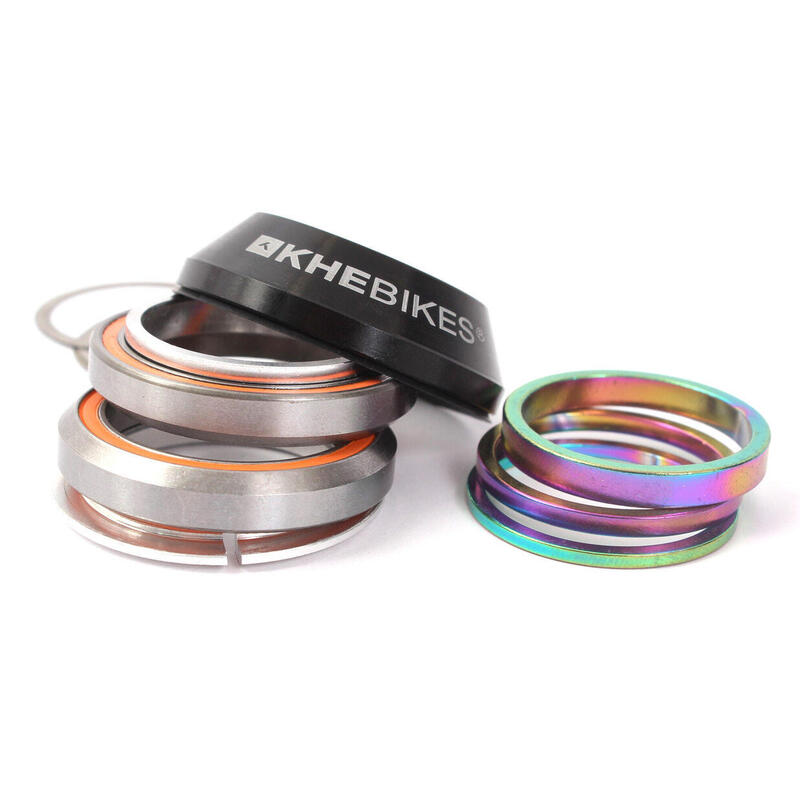 Cuffia BMX Alluminio Oil Slick KHE