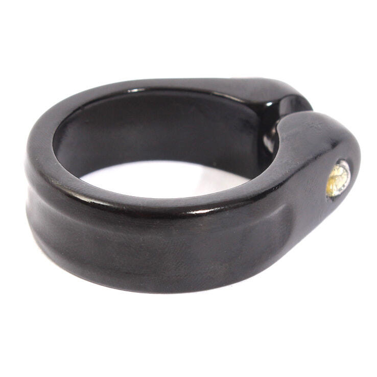 COLLIER DE SELLE BMX 31,8MM ALUMINIUM NOIR KHEBIKES