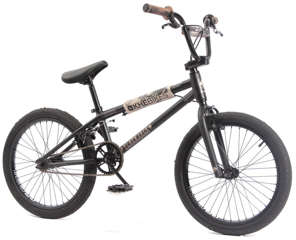 Rower Bmx Black Jack Dzieci Czarny 10,2Kg 20 Cali Khebikes