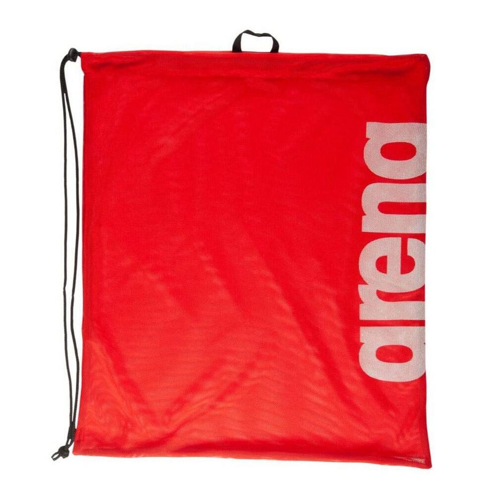 ARENA Swim Team Mesh Drawstring Bag (Red/White)