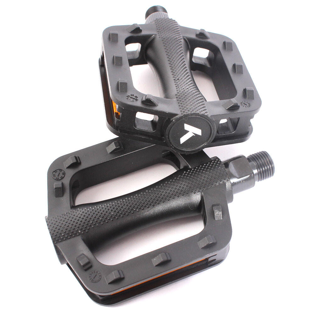 Pedały Bmx Dla Dzieci 9/16 Cala Pvc Czarny Pryzmat