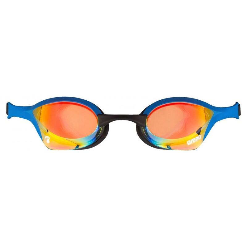 Lunettes de natation COBRA (Jaune / Cuivre / Bleu)