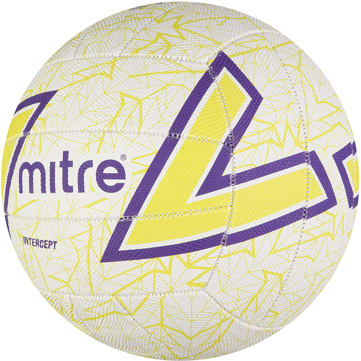 Intercept Netball (White/Yellow/Purple) 4/4