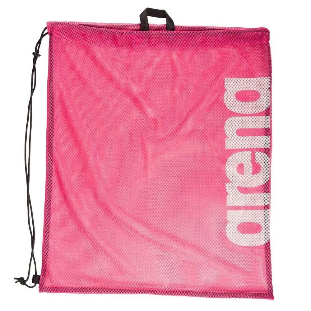 ARENA Swim Team Mesh Drawstring Bag (Pink/White)