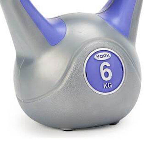 York 6kg Vinyl Kettlebell YORK BARBELL Decathlon