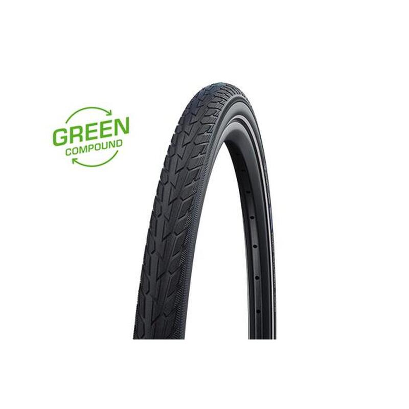 Pneu city 12 1/2 x 1.75 Schwalbe hs484 road cruiser noir tr (47-203)