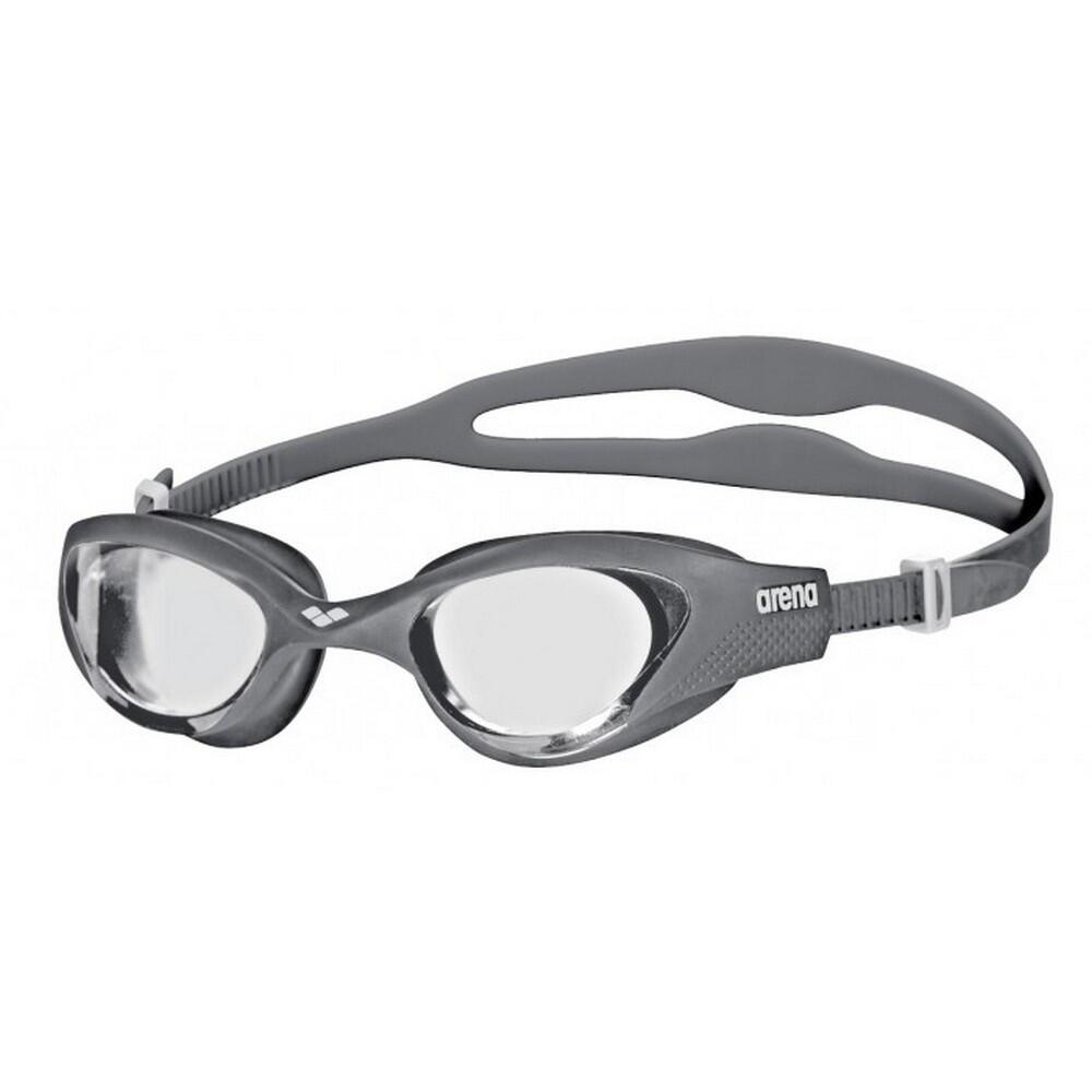 ARENA Unisex Adult The One Swimming Goggles (Clear/Grey/White)
