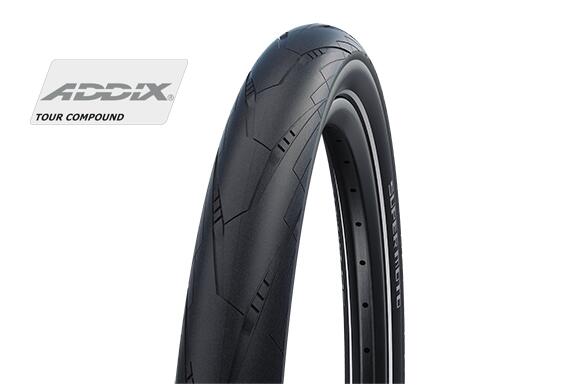 Schwalbe SUPER MOTO PERF 28 x 2.0 Black Reflex Tyre 2/3